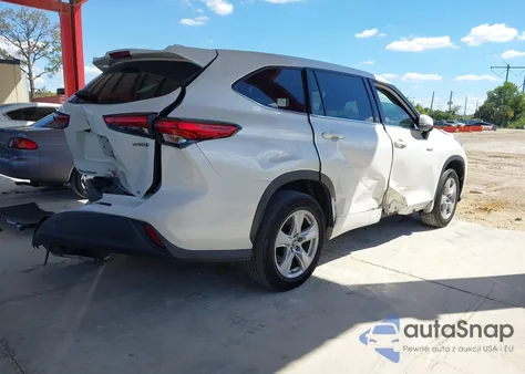 2021 Toyota Highlander Hybrid Le from USA, damaged, VIN 5TDZARAH5MS504642